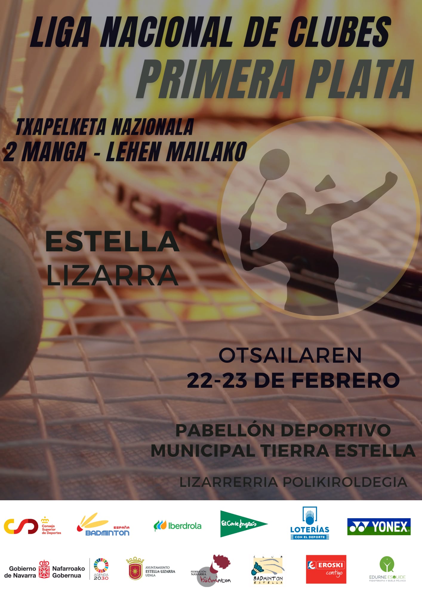 Estella acoger&aacute; este fin de semana la 2&ordf; manga de la Liga Nacional de Clubes Primera Plata